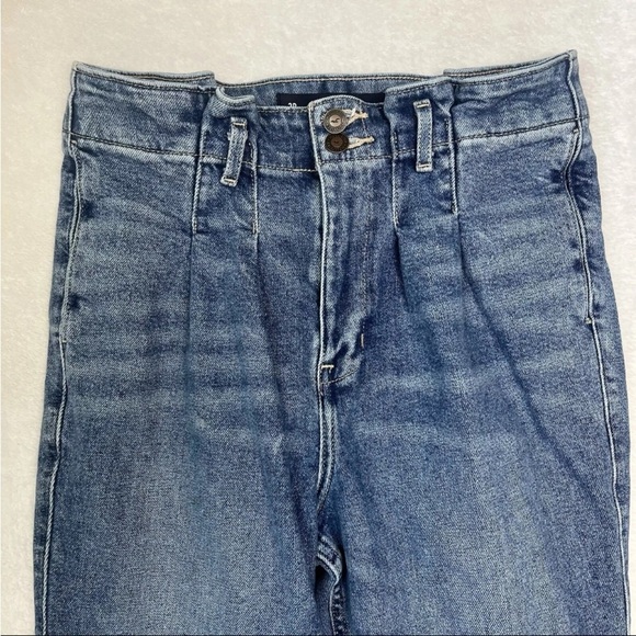 Hollister Jeans Sz 3R Curvy Ultra High Rise Mom Women Juniors Stretch Paperbag - Picture 7 of 10
